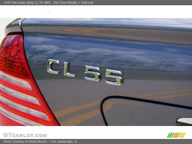 Flint Grey Metallic / Charcoal 2005 Mercedes-Benz CL 55 AMG