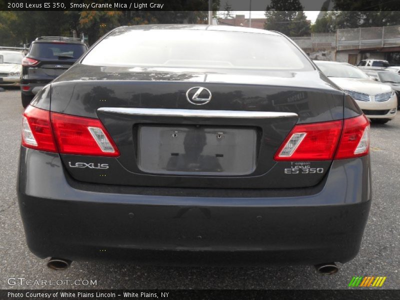 Smoky Granite Mica / Light Gray 2008 Lexus ES 350