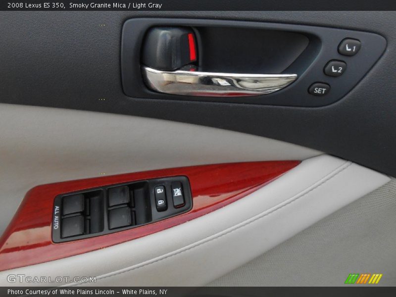 Smoky Granite Mica / Light Gray 2008 Lexus ES 350