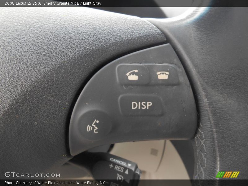 Smoky Granite Mica / Light Gray 2008 Lexus ES 350