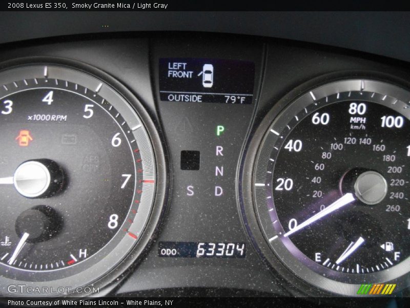 Smoky Granite Mica / Light Gray 2008 Lexus ES 350