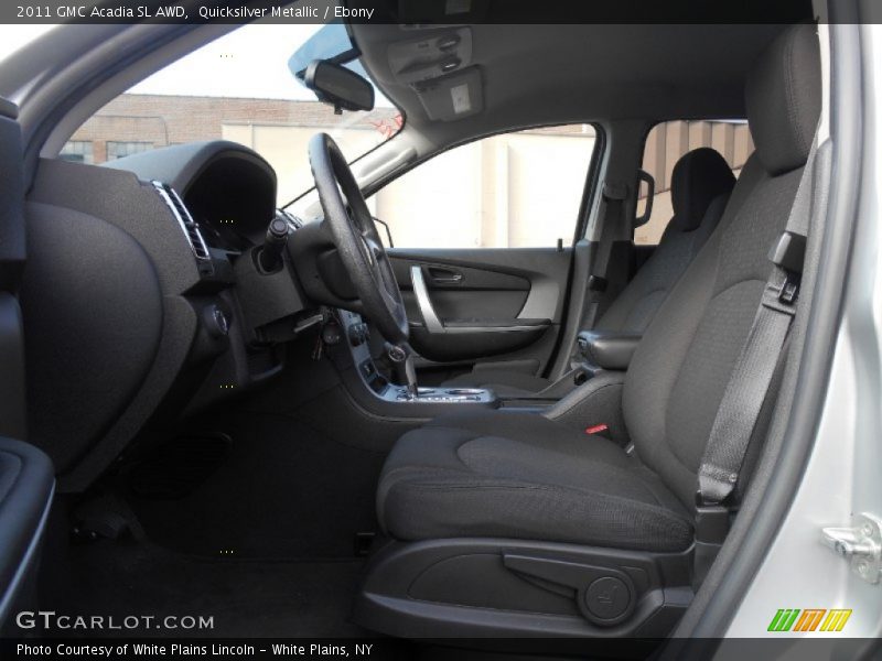 Quicksilver Metallic / Ebony 2011 GMC Acadia SL AWD