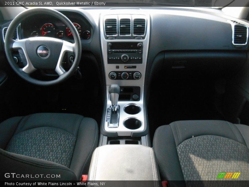 Quicksilver Metallic / Ebony 2011 GMC Acadia SL AWD