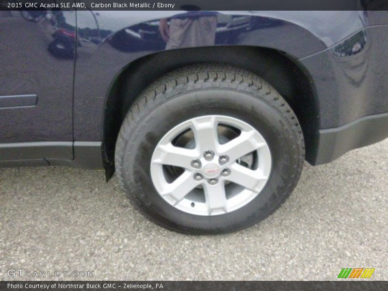 Carbon Black Metallic / Ebony 2015 GMC Acadia SLE AWD