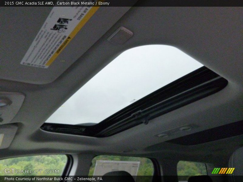 Carbon Black Metallic / Ebony 2015 GMC Acadia SLE AWD