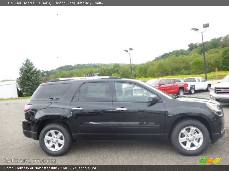 Carbon Black Metallic / Ebony 2015 GMC Acadia SLE AWD