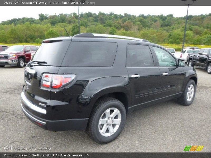 Carbon Black Metallic / Ebony 2015 GMC Acadia SLE AWD