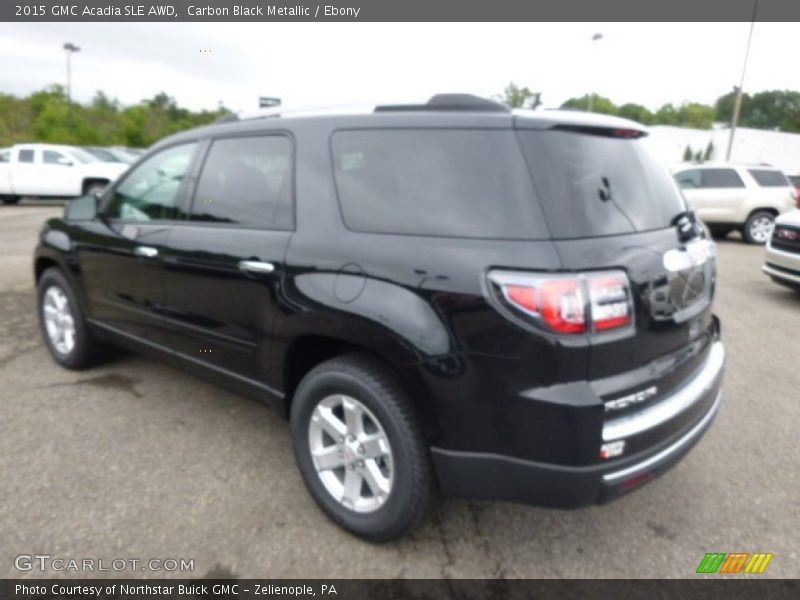 Carbon Black Metallic / Ebony 2015 GMC Acadia SLE AWD