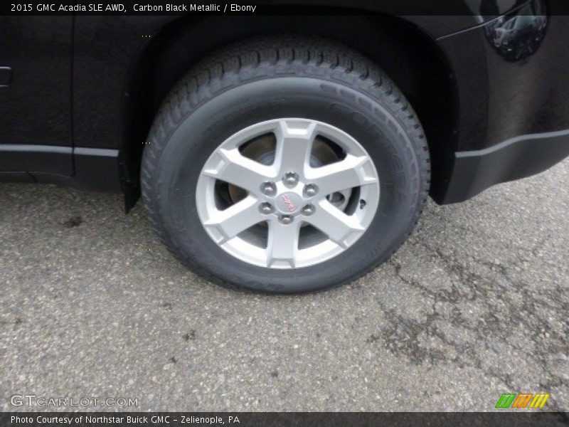 Carbon Black Metallic / Ebony 2015 GMC Acadia SLE AWD