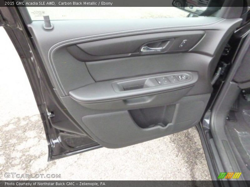 Carbon Black Metallic / Ebony 2015 GMC Acadia SLE AWD