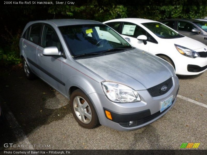Silver / Gray 2006 Kia Rio Rio5 SX Hatchback