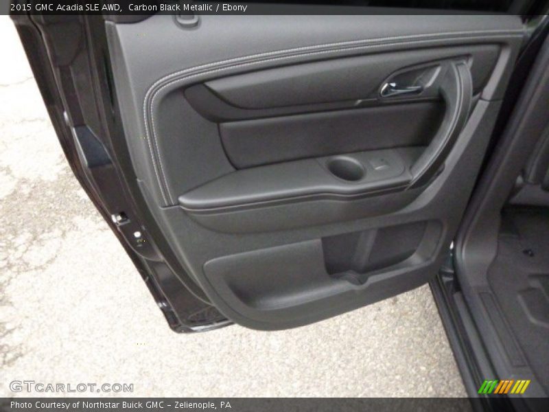 Carbon Black Metallic / Ebony 2015 GMC Acadia SLE AWD