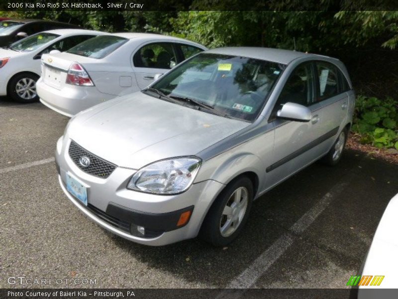 Silver / Gray 2006 Kia Rio Rio5 SX Hatchback