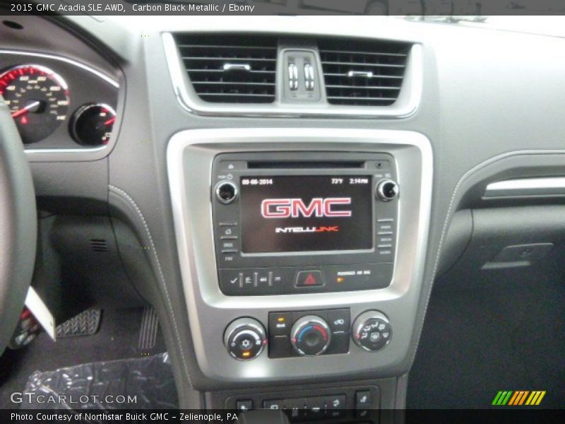 Carbon Black Metallic / Ebony 2015 GMC Acadia SLE AWD