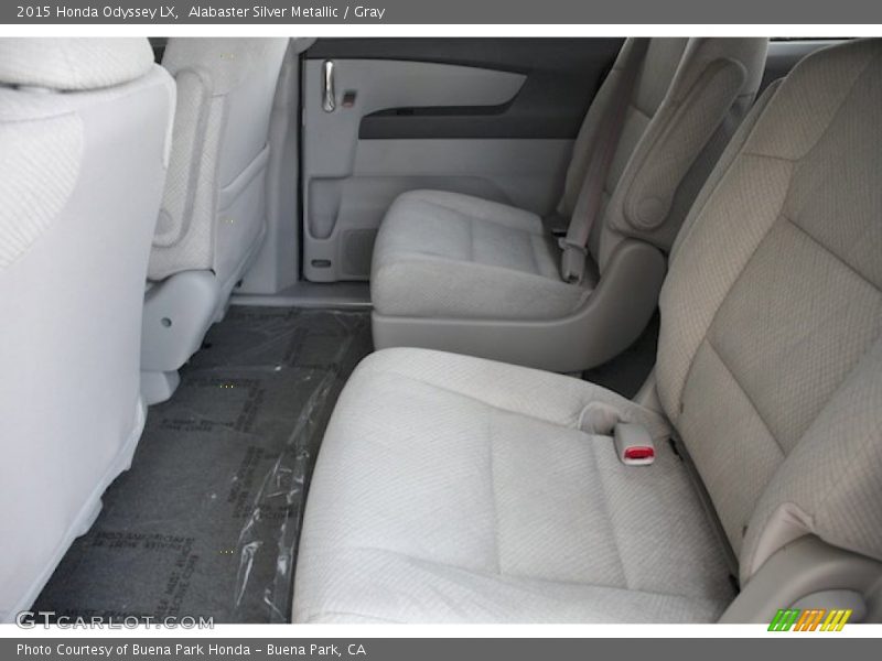 Alabaster Silver Metallic / Gray 2015 Honda Odyssey LX