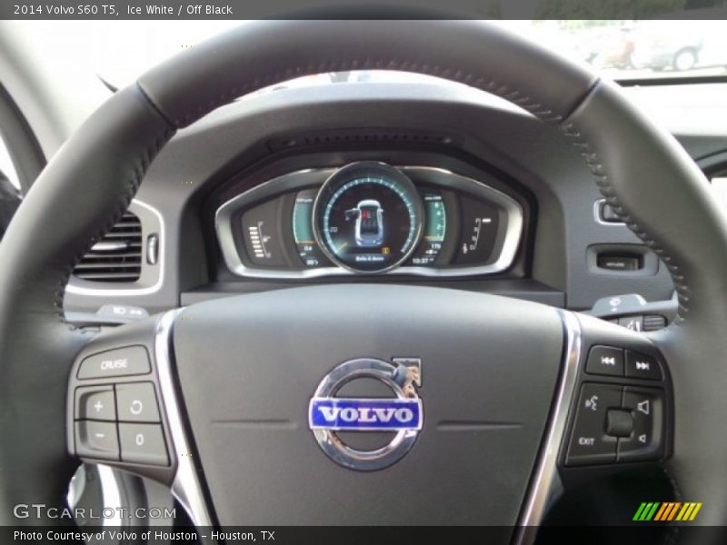 Ice White / Off Black 2014 Volvo S60 T5