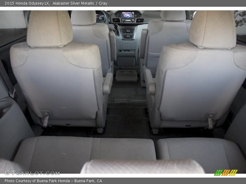 Alabaster Silver Metallic / Gray 2015 Honda Odyssey LX