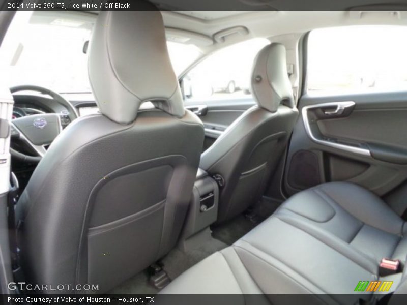 Ice White / Off Black 2014 Volvo S60 T5