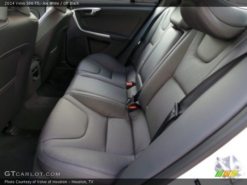 Ice White / Off Black 2014 Volvo S60 T5