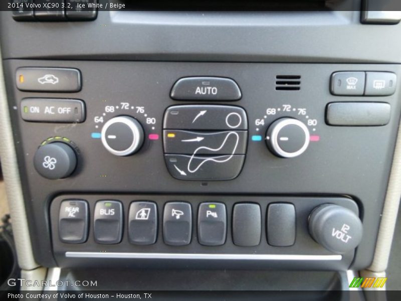 Ice White / Beige 2014 Volvo XC90 3.2