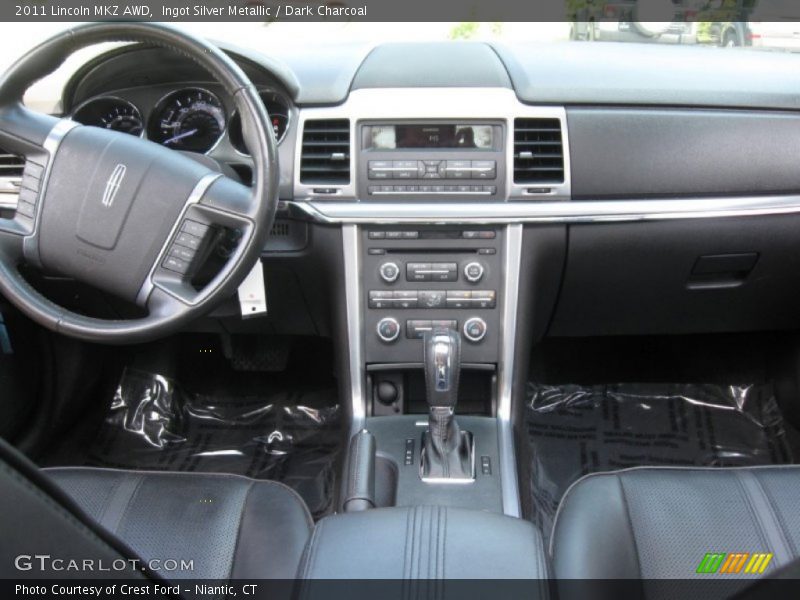 Ingot Silver Metallic / Dark Charcoal 2011 Lincoln MKZ AWD