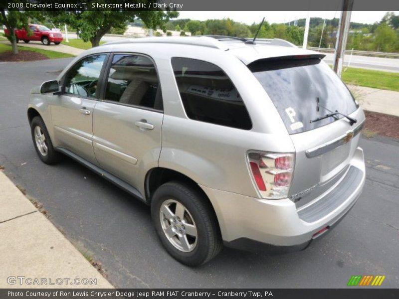 Silverstone Metallic / Dark Gray 2008 Chevrolet Equinox LT