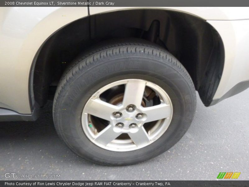 Silverstone Metallic / Dark Gray 2008 Chevrolet Equinox LT