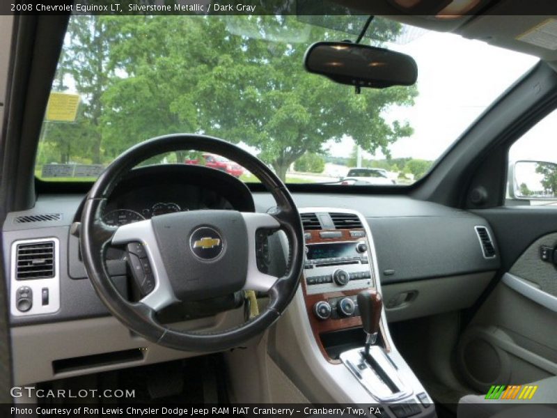 Silverstone Metallic / Dark Gray 2008 Chevrolet Equinox LT