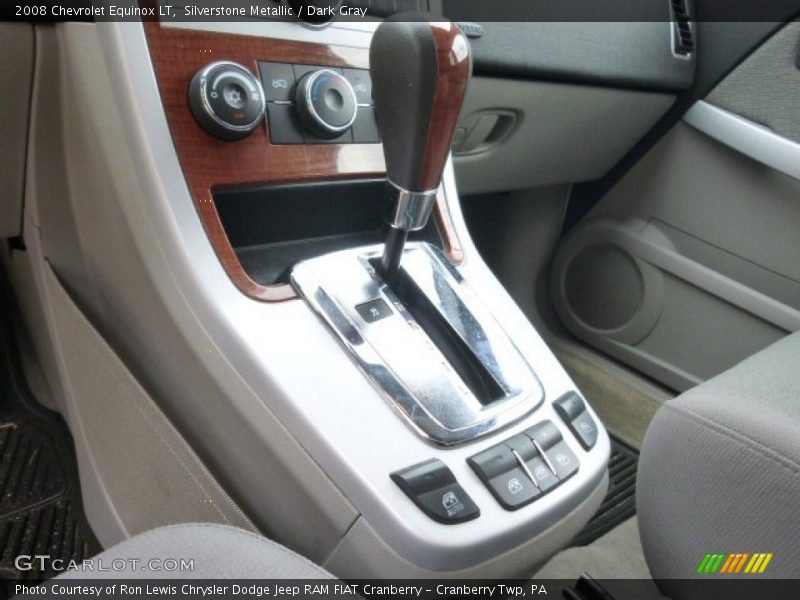 Silverstone Metallic / Dark Gray 2008 Chevrolet Equinox LT