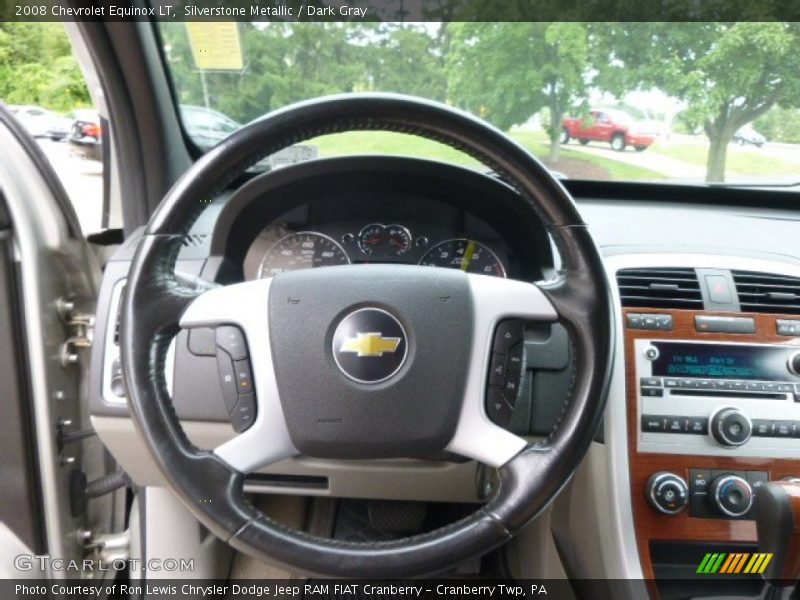 Silverstone Metallic / Dark Gray 2008 Chevrolet Equinox LT
