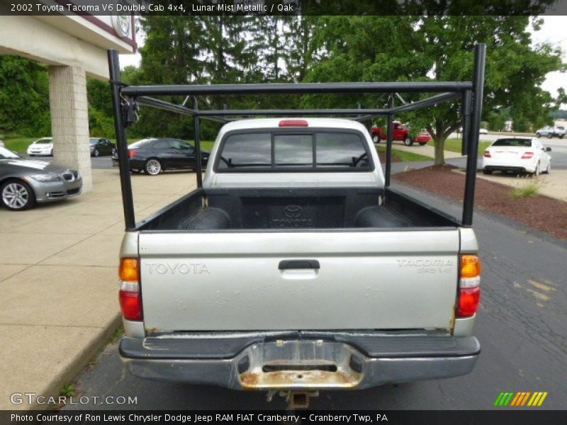 Lunar Mist Metallic / Oak 2002 Toyota Tacoma V6 Double Cab 4x4