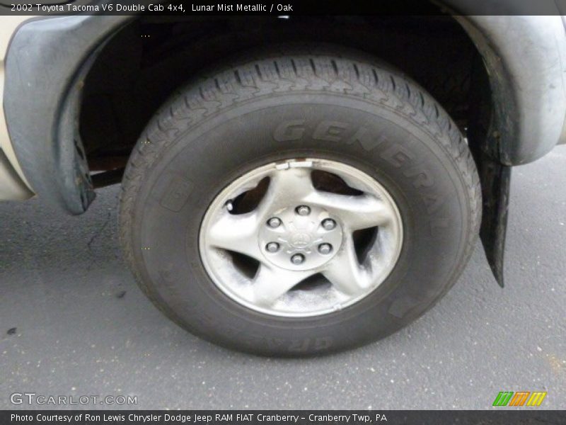 Lunar Mist Metallic / Oak 2002 Toyota Tacoma V6 Double Cab 4x4