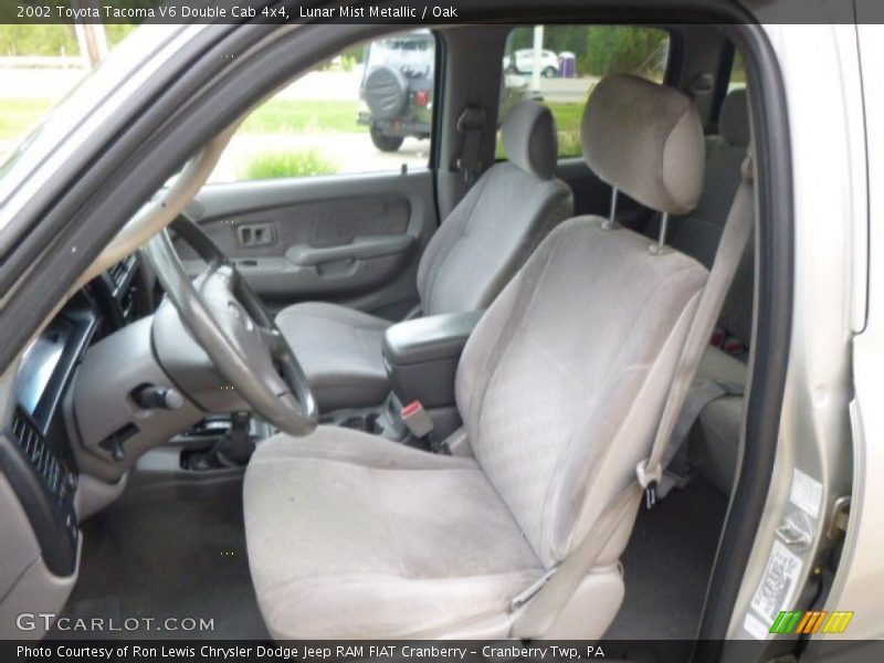 Lunar Mist Metallic / Oak 2002 Toyota Tacoma V6 Double Cab 4x4