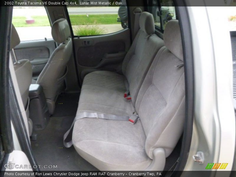Lunar Mist Metallic / Oak 2002 Toyota Tacoma V6 Double Cab 4x4