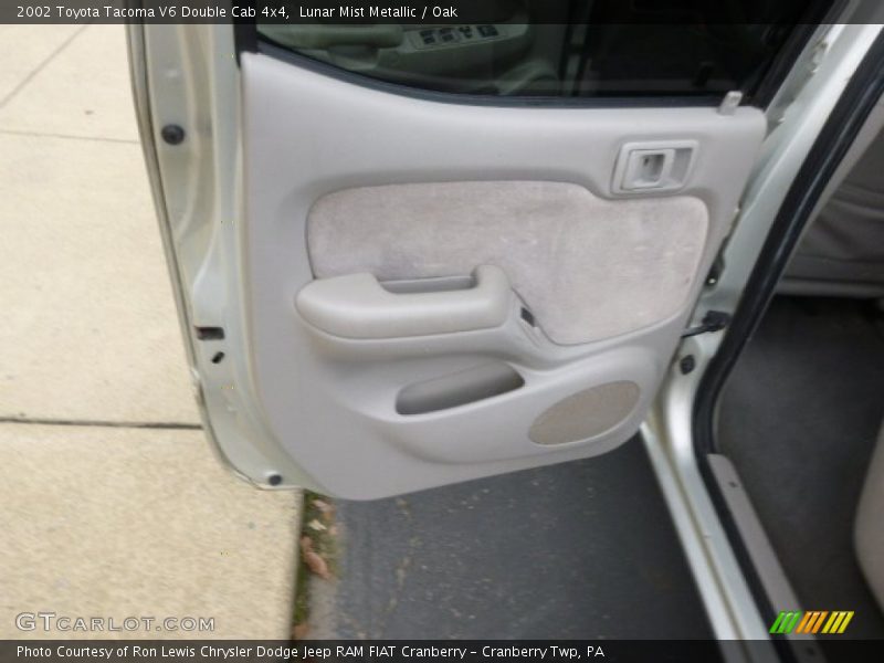 Lunar Mist Metallic / Oak 2002 Toyota Tacoma V6 Double Cab 4x4