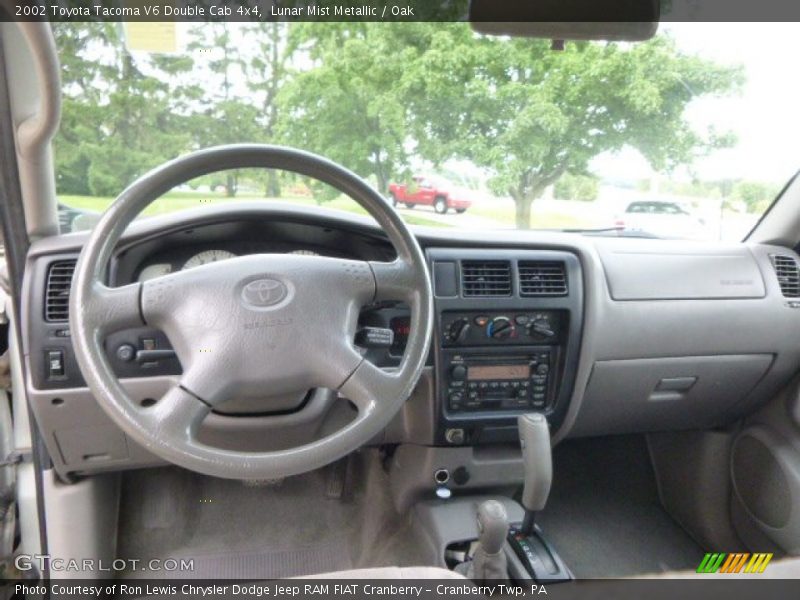 Lunar Mist Metallic / Oak 2002 Toyota Tacoma V6 Double Cab 4x4