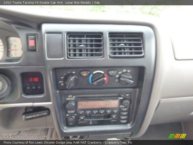 Lunar Mist Metallic / Oak 2002 Toyota Tacoma V6 Double Cab 4x4