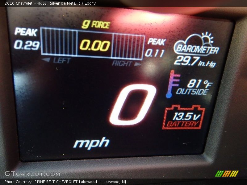 Silver Ice Metallic / Ebony 2010 Chevrolet HHR SS