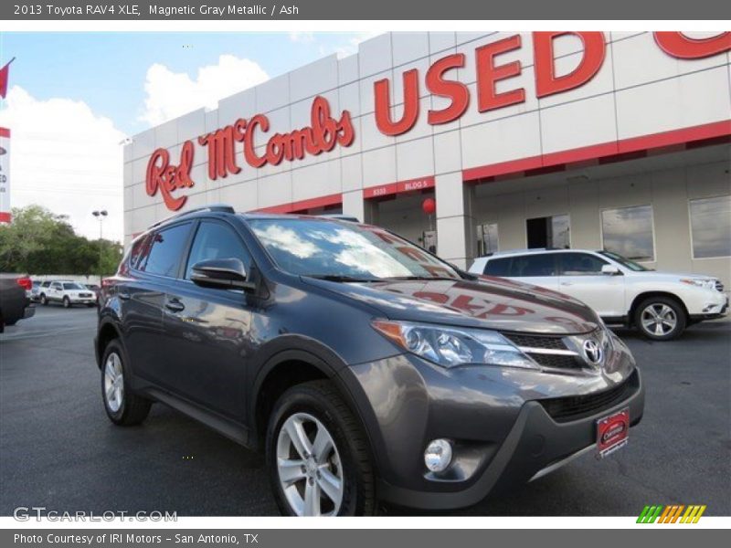 Magnetic Gray Metallic / Ash 2013 Toyota RAV4 XLE