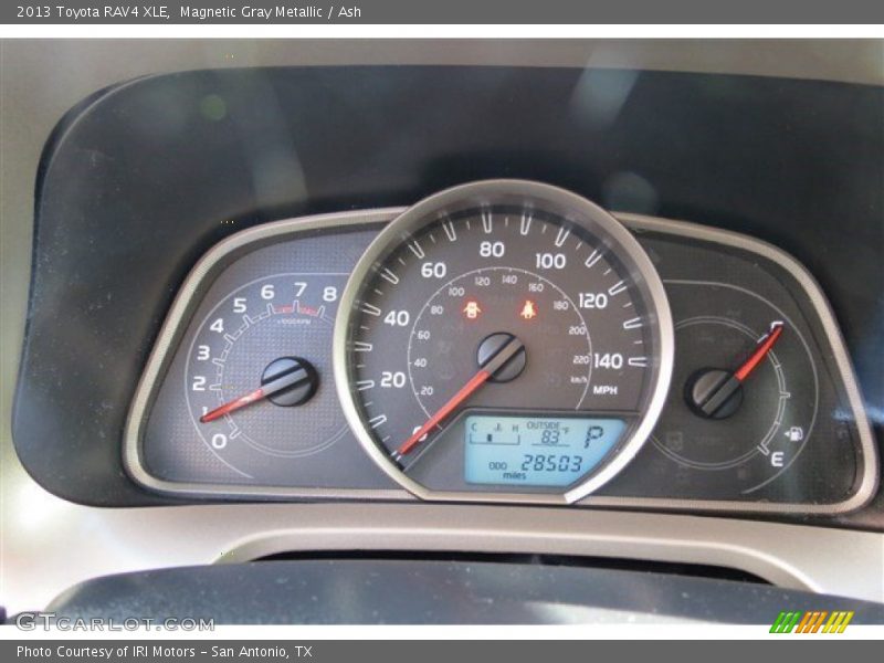 Magnetic Gray Metallic / Ash 2013 Toyota RAV4 XLE