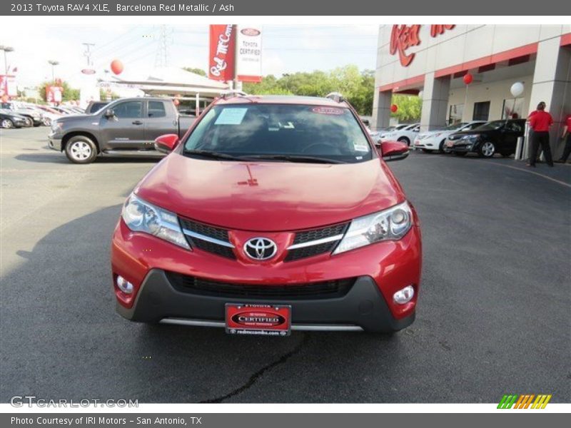 Barcelona Red Metallic / Ash 2013 Toyota RAV4 XLE