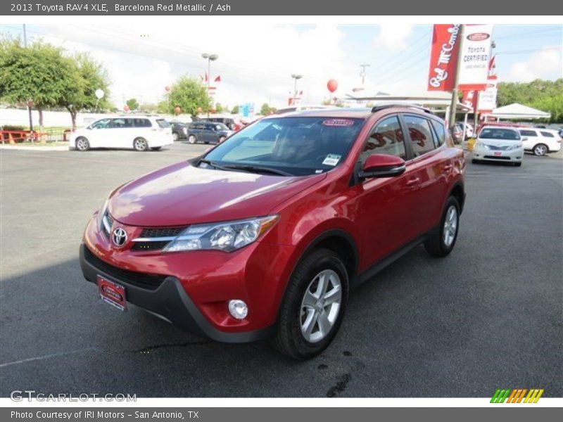 Barcelona Red Metallic / Ash 2013 Toyota RAV4 XLE
