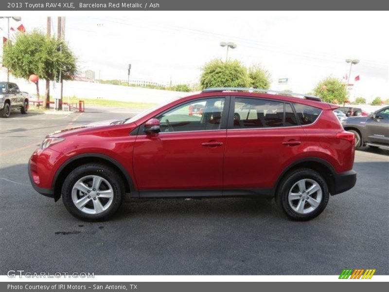 Barcelona Red Metallic / Ash 2013 Toyota RAV4 XLE