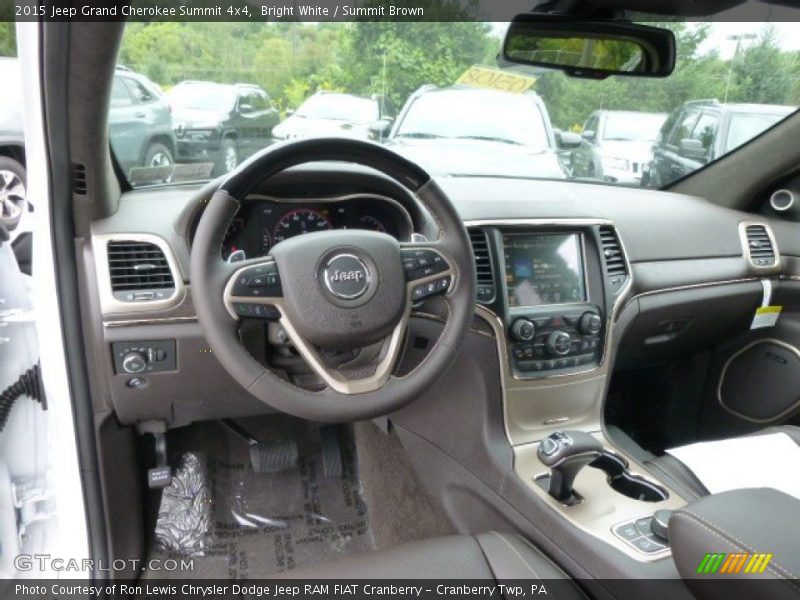 Summit Brown Interior - 2015 Grand Cherokee Summit 4x4 