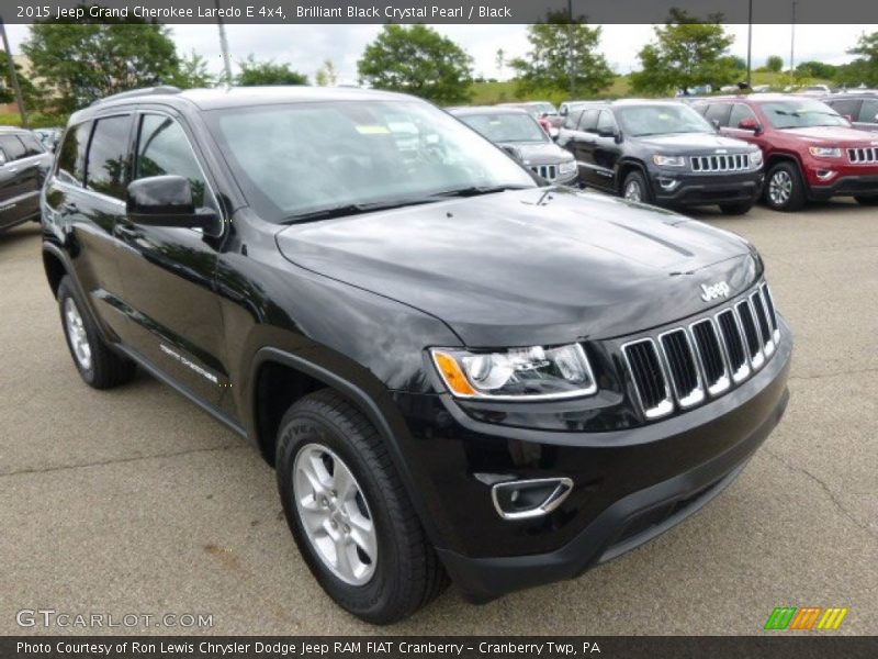 Brilliant Black Crystal Pearl / Black 2015 Jeep Grand Cherokee Laredo E 4x4