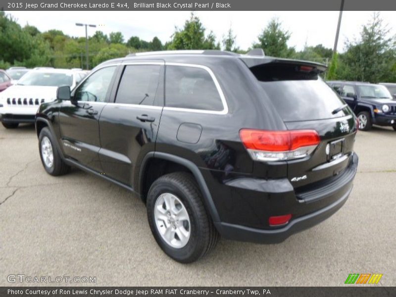 Brilliant Black Crystal Pearl / Black 2015 Jeep Grand Cherokee Laredo E 4x4