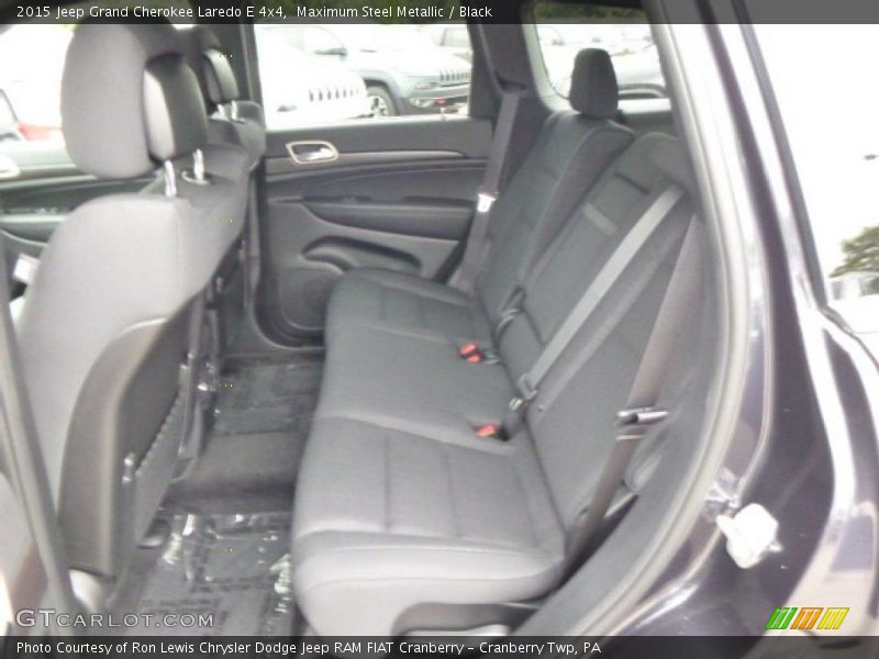 Maximum Steel Metallic / Black 2015 Jeep Grand Cherokee Laredo E 4x4