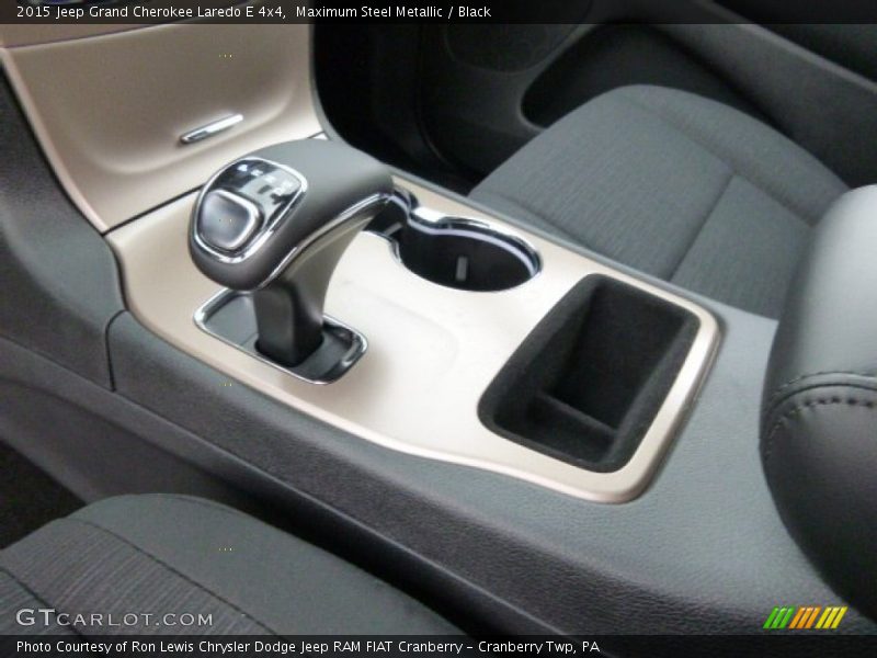 Maximum Steel Metallic / Black 2015 Jeep Grand Cherokee Laredo E 4x4