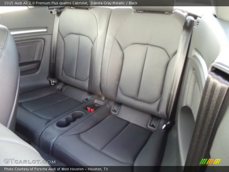 Dakota Gray Metallic / Black 2015 Audi A3 2.0 Premium Plus quattro Cabriolet