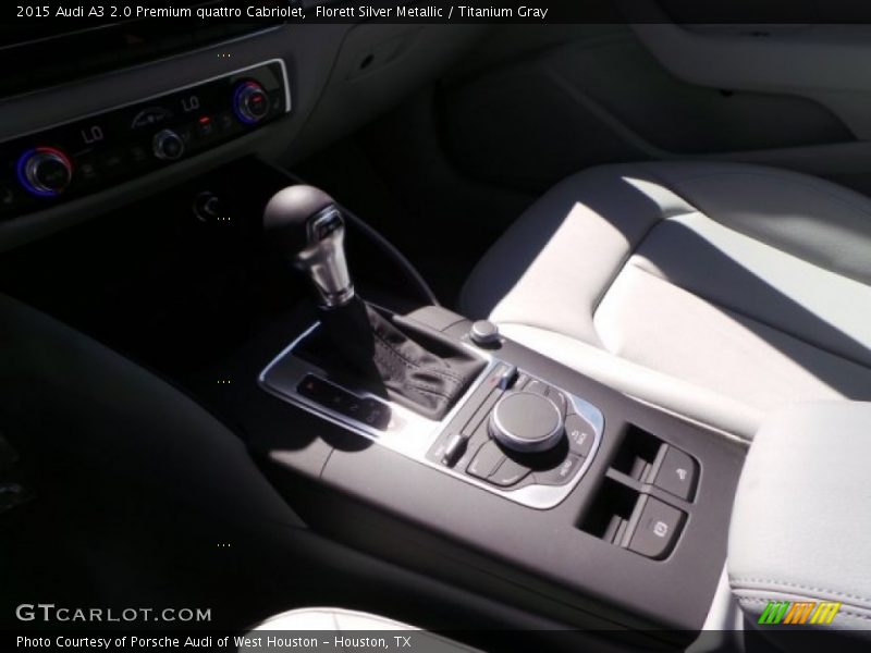 Florett Silver Metallic / Titanium Gray 2015 Audi A3 2.0 Premium quattro Cabriolet